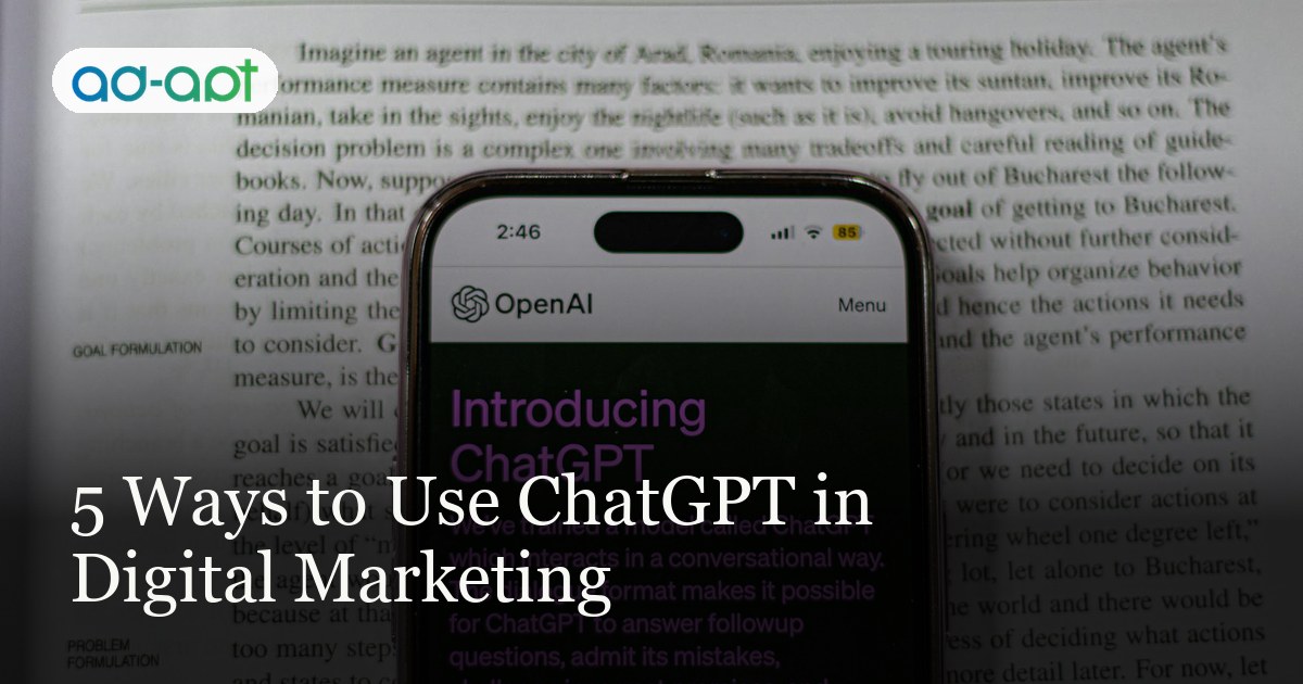 5 Ways to Use ChatGPT in Digital Marketing