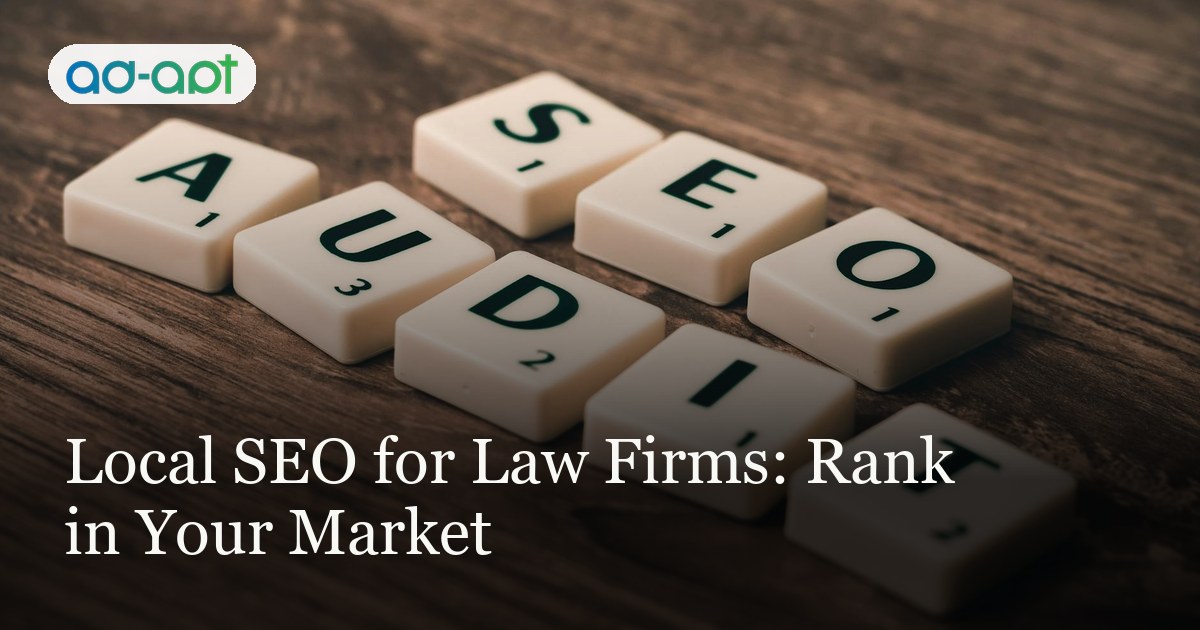 Local SEO for Law Firms: Rank in Your Market